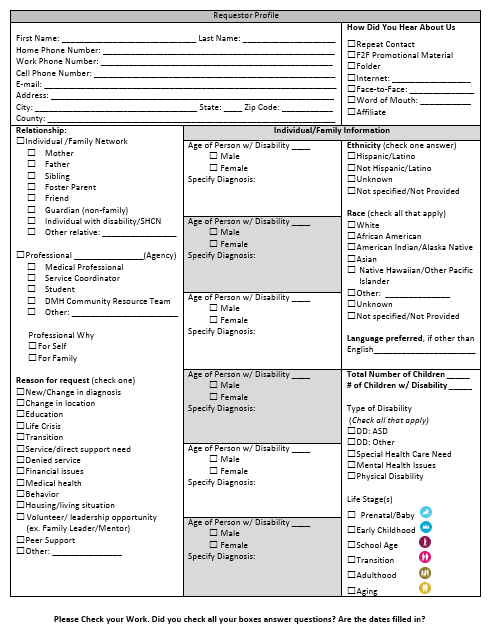 mof2f intake form lifecoursetools com volunteer intake form