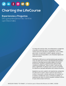 Graphic: LifeCourse Cuaderno de experiencias y preguntas