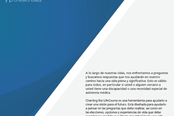 Graphic: LifeCourse Cuaderno de experiencias y preguntas