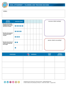 CtLC Framework and Tools - Goal Attainment Tool